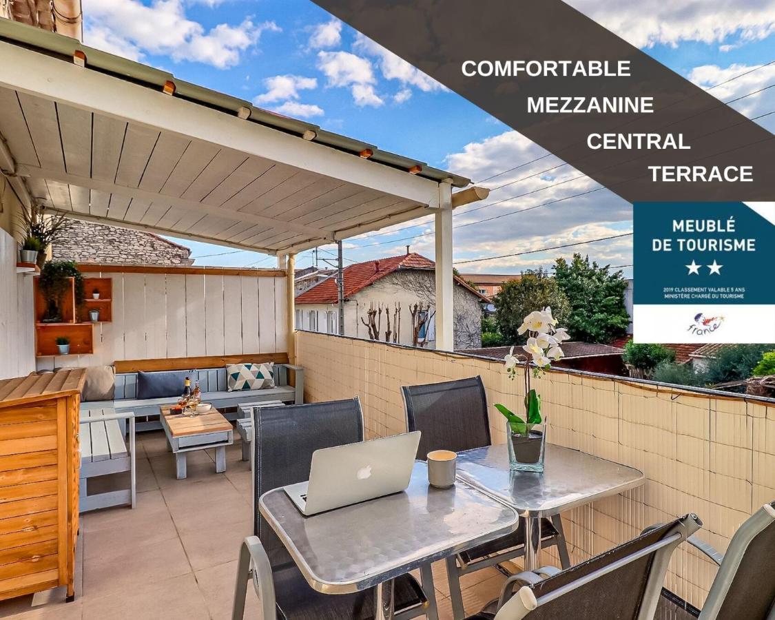 Appart Cosy Terrasse Gare De Nimes公寓 外观 照片